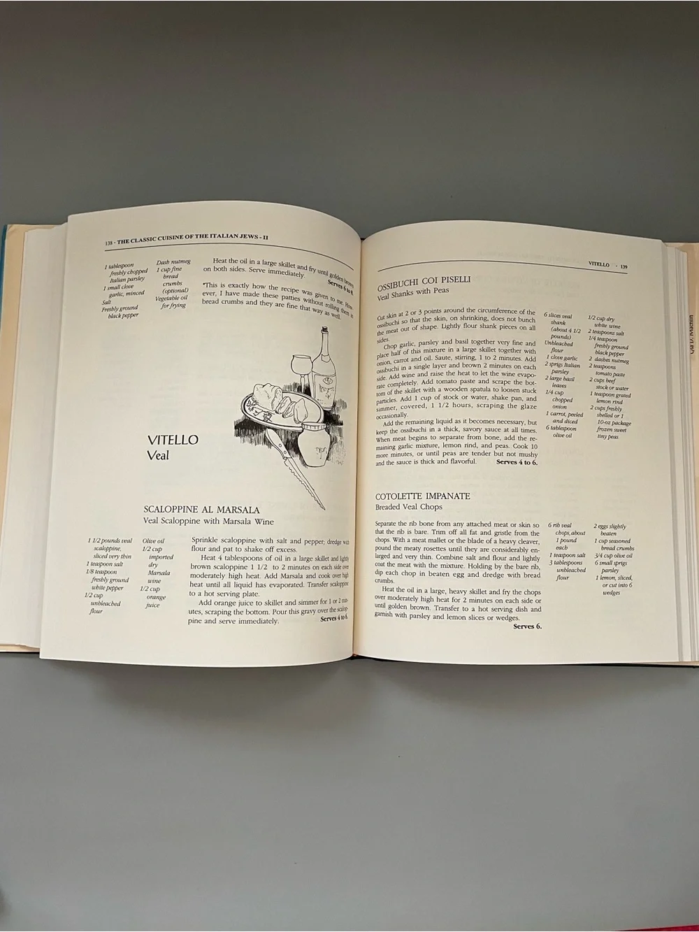 The Classic Cuisine of the Italian Jews II cookbook recipes